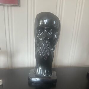 Speak No Evil Ceramic Statue Unique Decor Statue Bust